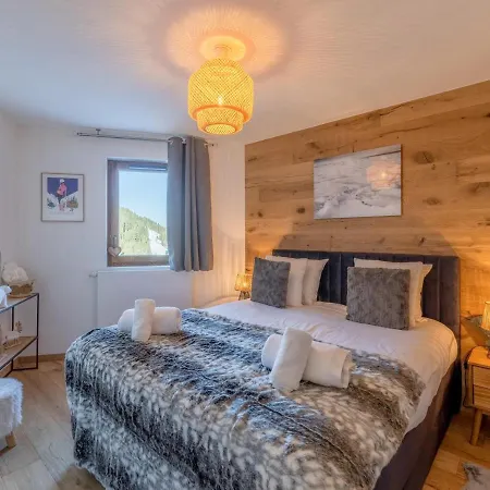 Апартаменти Standing Pres Des Pistes Avec Parking, Wifi - Fr-1-563-128 *